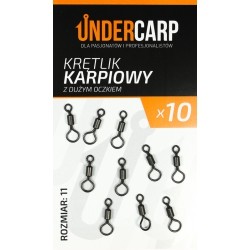 Undercarp - Krętlik karpiowy z dużym oczkiem rozmiar 11