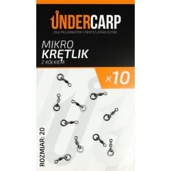 Undercarp - Mikro krętlik karpiowy z kółkiem