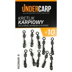 Undercarp - Krętlik karpiowy do szybkiej wymiany z klipsem