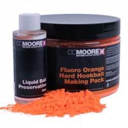 CC MOORE - Fluoro Orange Hard Hookbait Mix 200g