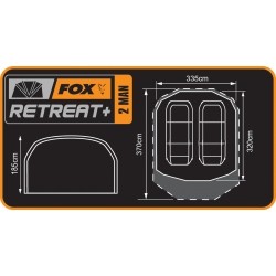 Fox - Retreat+ 2 Man Inc. Inner Dome - Namiot z sypialnią