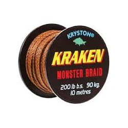 KRYSTON - Kraken Monster Braid GRAVEL BROWN 200lb * 10m