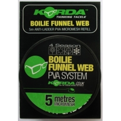Korda - Boilie Funnel Web 5m Micromesh - uzupełnienie PVA