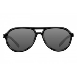 Korda - Sunglasses Aviator Mat Black Frame Grey Lens - Okulary przeciwsłoneczne