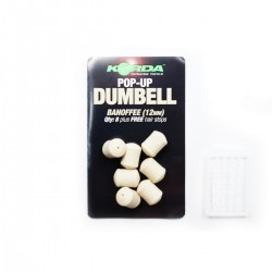 Korda - Pop Up Dumbell Banoffee 12mm - sztuczne dumbellsy