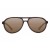 Korda - Sunglasses Aviator Tortoise Frmae Brown Lens - Okulary przeciwsłoneczne