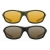 Korda - Sunglasses Wraps Matt Black Frame/Brown Lens MK2 Replaces K4D01 - Okulary przeciwsłoneczne