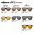 Korda - Sunglasses Classics Matt Tortoise Yellow Lens - okulary przeciwsłoneczne