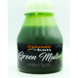 Massive Baits - Amino Glug Green Mulberry 250ml - dodatek do przynęt