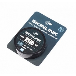 Nash - SkinLink Semi-Stiff Dark SIlt 15lb 10m - plecionka w otulinie