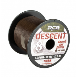 RCG - Descent Brown 0.22mm 1000m - plecionka