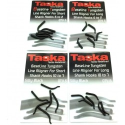 Taska - Line Aligner Long Shank Tungsten Black Hook 10-7 - pozycjoner