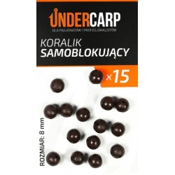 Undercarp - Koralik samoblokujący BRĄZOWY 6mm