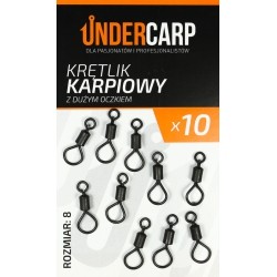 Undercarp - Krętlik karpiowy z dużym oczkiem rozmiar 8