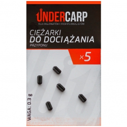 Undercarp - Ciężarki Do Dociążania Przyponu 0,3g - Ciężarki dociążające