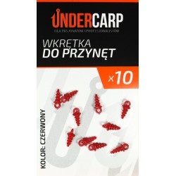 Undercarp - Wkrętka do przynęt – czerwona