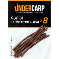 Undercarp - Rurka termokurczliwa brązowa 1 mm