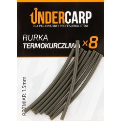 Undercarp - Rurka Termokurczliwa Zielona 1,5mm
