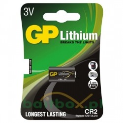 GP Bateries - Lithium CR2 - bateria litowa