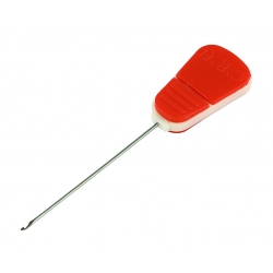 Carp'R'Us - Baiting needle – Short clasp needle - Red - Igła do plecionek