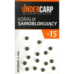 Undercarp - Koralik samoblokujący ZIELONY 6mm