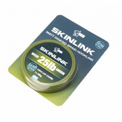 Nash - SkinLink Semi-Stiff Weed Green 25lb 10m - plecionka w otulinie