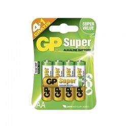 GP Bateries - Alkaline AA 4+1 Blister - baterie